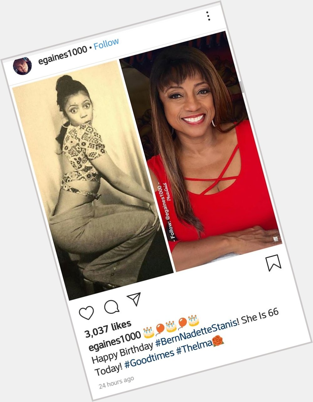 Forever my crush. Happy bday bern nadette stanis!     