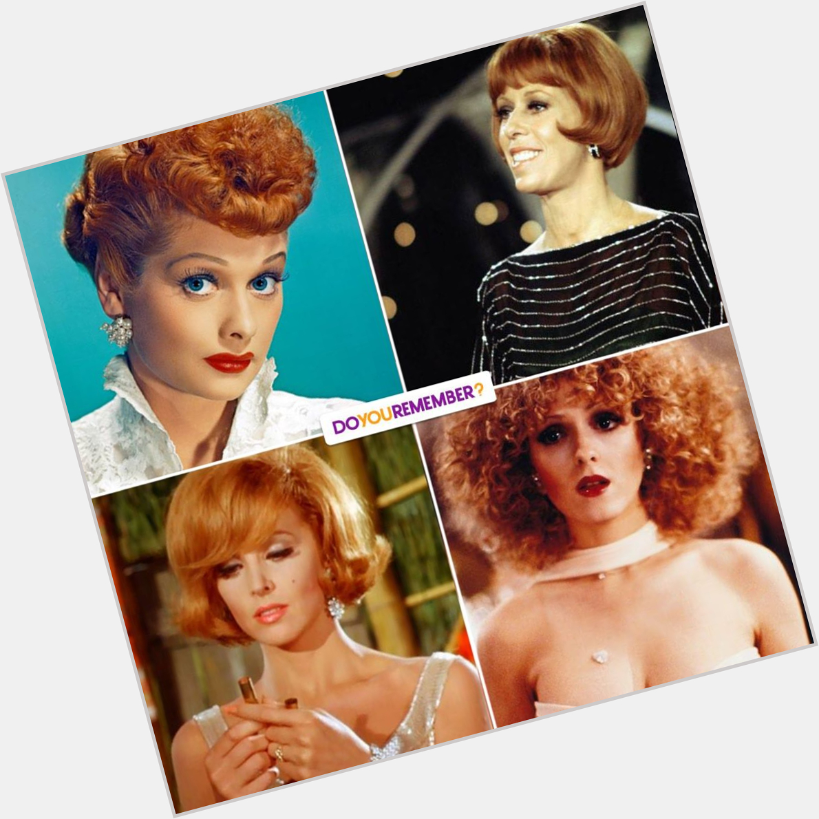 Happy 72nd Birthday to Bernadette Peters!
Who is your personal favorite redhead? 