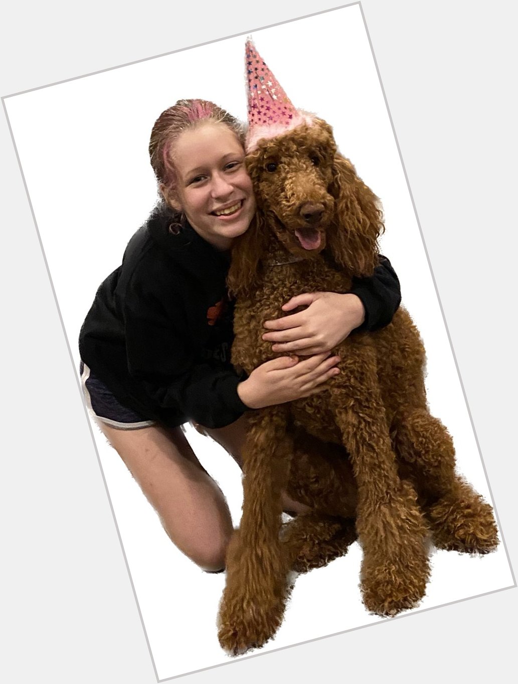 Happy Birthday dear from your biggest fan Bernadette Peters the Poodle!     