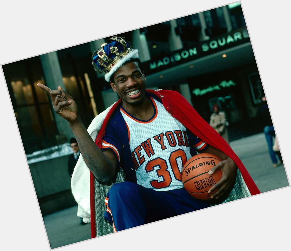 Happy birthday bernard king I honor you on nba live my rising star player got your last name in Jordan first name 