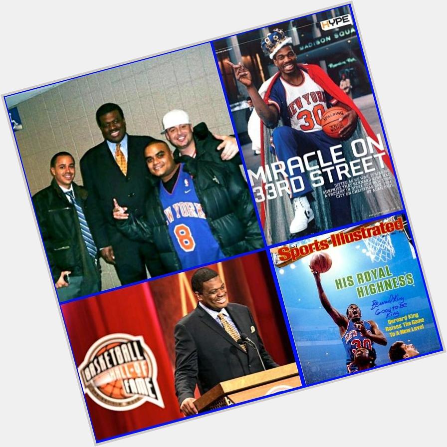 Happy 58th Birthday Bernard King, Naismith Memorial Basketball Hall of Famer & Knicks legend.  
