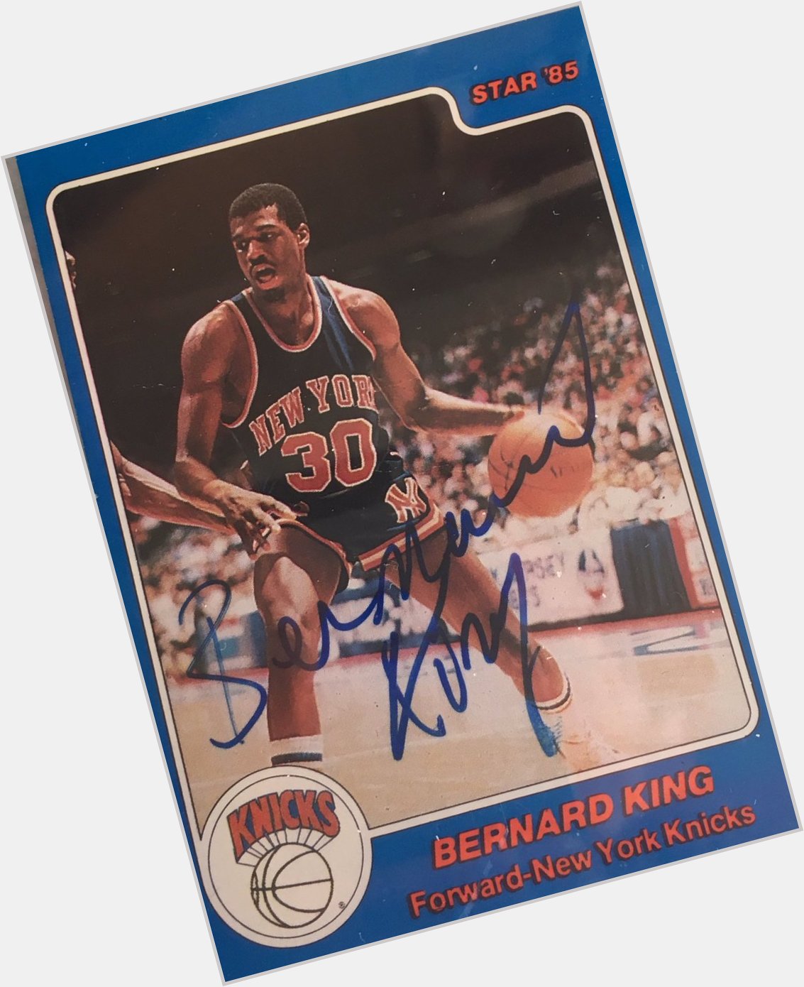      Happy Birthday to Bernard King . 