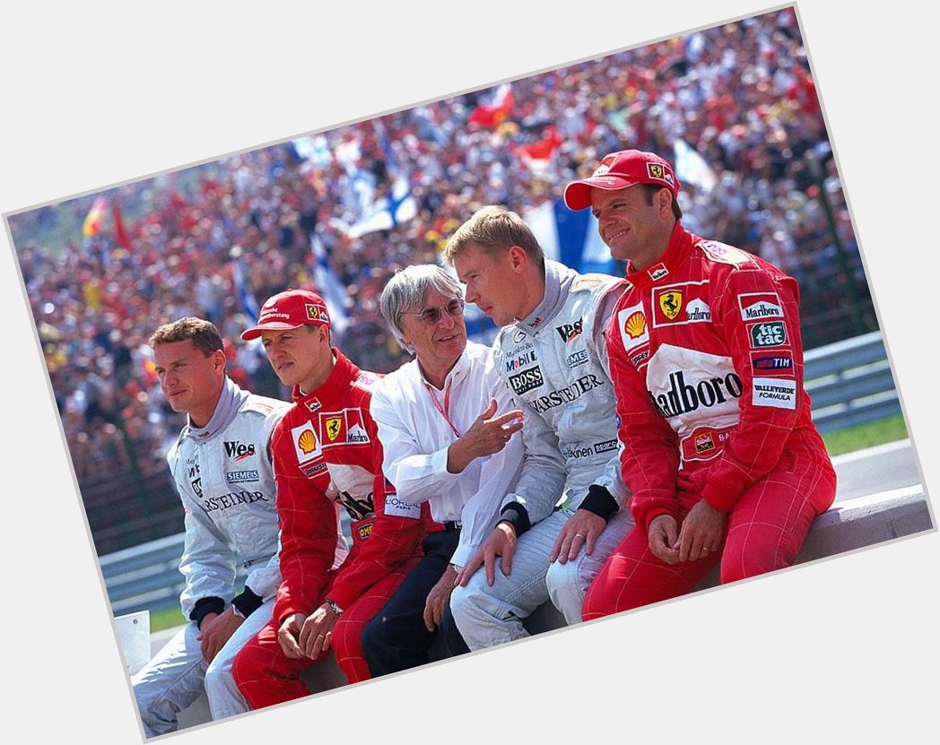 Happy Birthday Bernie Ecclestone (Coulthard, Schumacher, Hakkinen & Barrichello) 