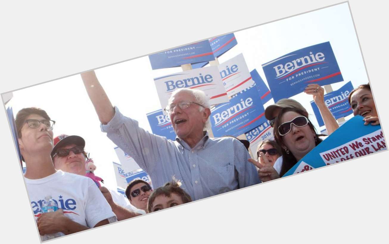 Taking a moment to feel the Bern on the presidential candidate\s birthday  via 