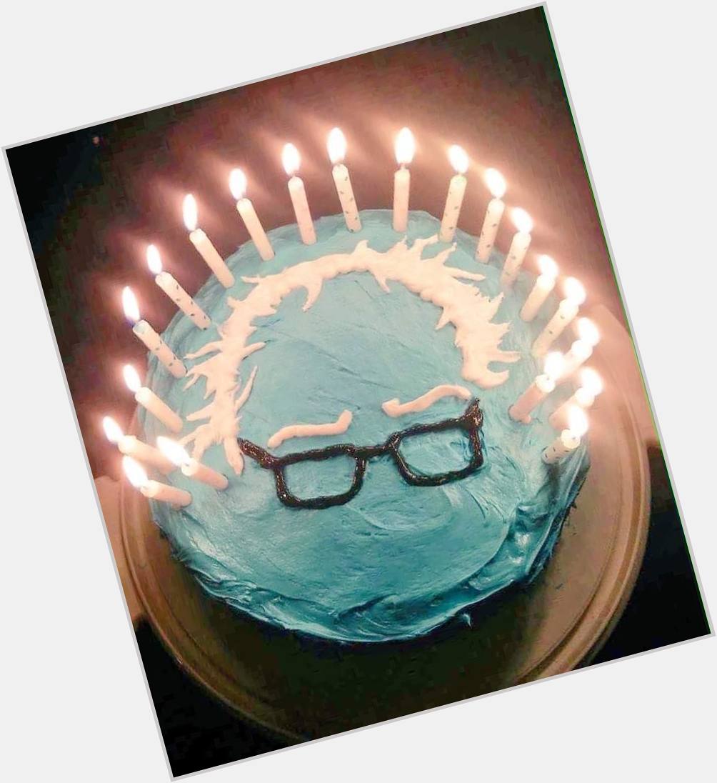 Happy 76th Birthday 
Senator Bernie Sanders 
