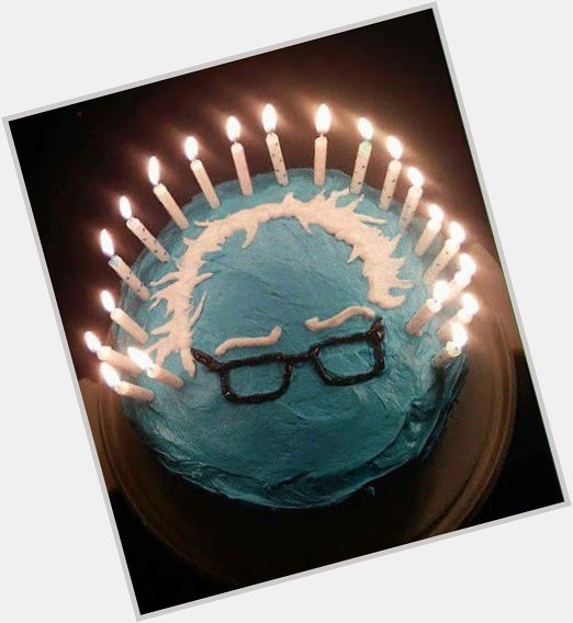 Everyone please wish Bernie Sanders a happy birthday today he\s 76.  