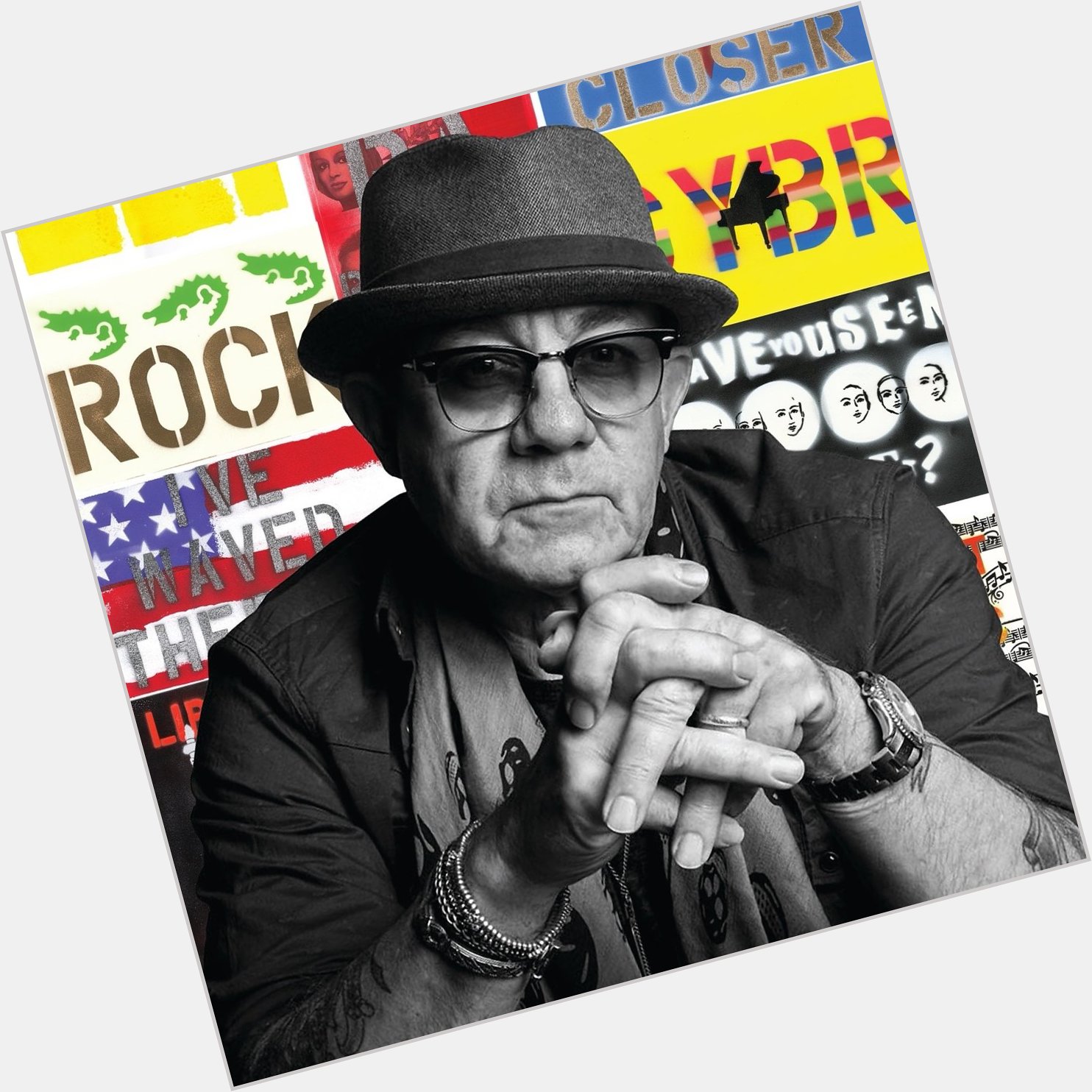 Happy birthday to Bernie Taupin 
(May 22, 1950). 