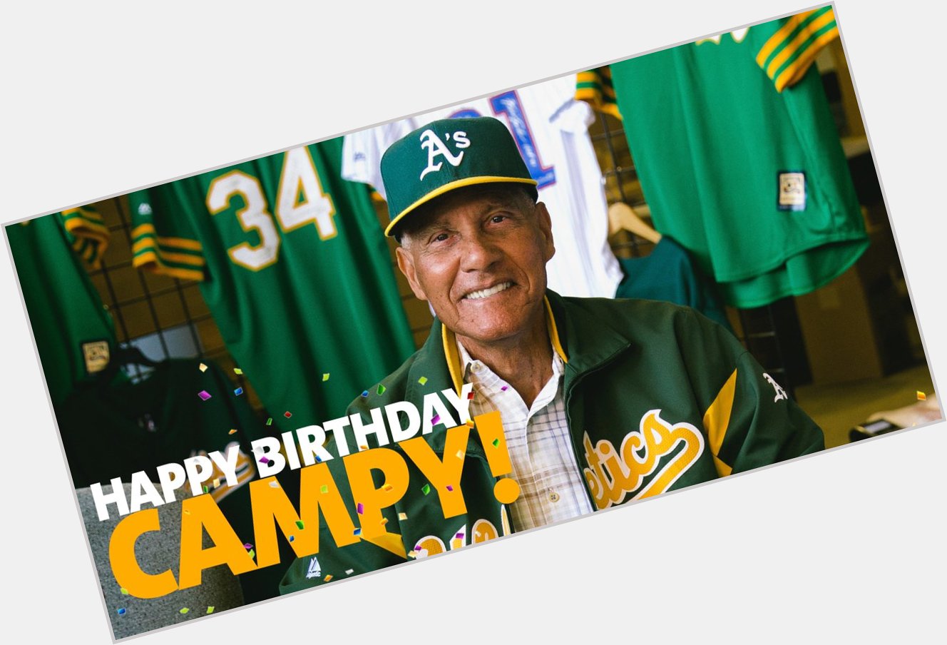 JihadwatchRS \"Athletics: We\d like to wish Bert Campaneris a very happy birthday! 
