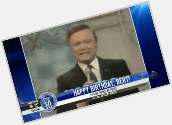 TV legend Bert Newton has celebrated his 80th birthday today. Happy Birthday, Bert! 