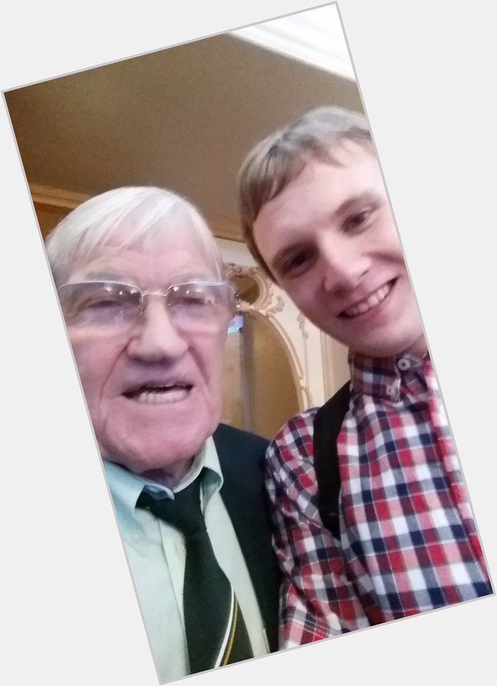  happy birthday Bertie Auld had the pleasure of meeting this gentleman at the celtic musical last September 