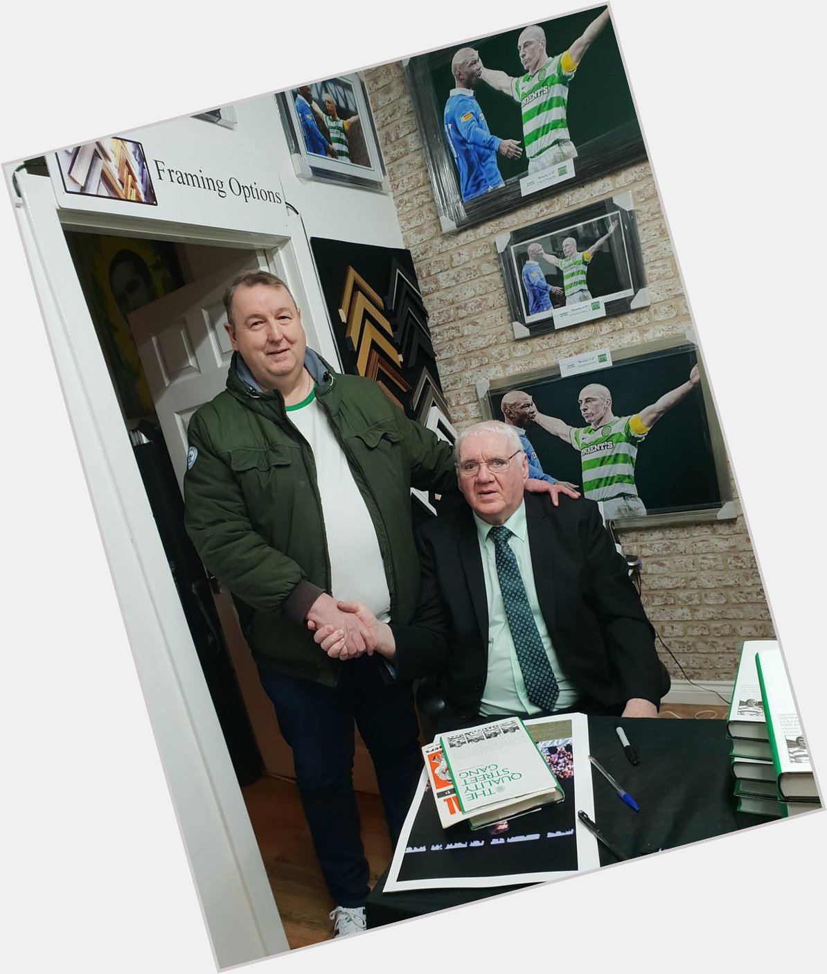 Everyone at the Maryhill Bertie Auld CSC would like to wish George Connelly a Happy 70th Birthday  