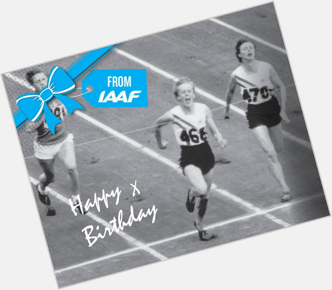Happy birthday to Olympic 100m, 200m, 400m and 4x100m gold medallist Betty Cuthbert! 