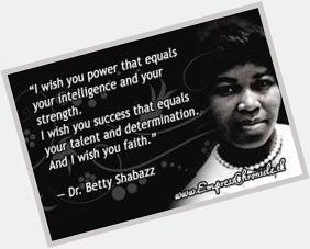 Happy Birthday to Queen Mother Dr. Betty Shabazz, leader- mother- wife of Malcolm X : Rest in Power 