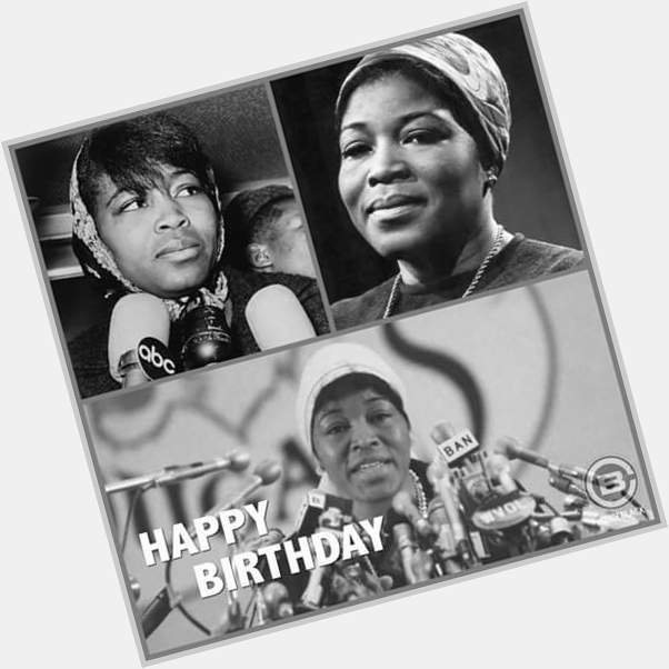 Happy birthday to the late Betty Shabazz.. 