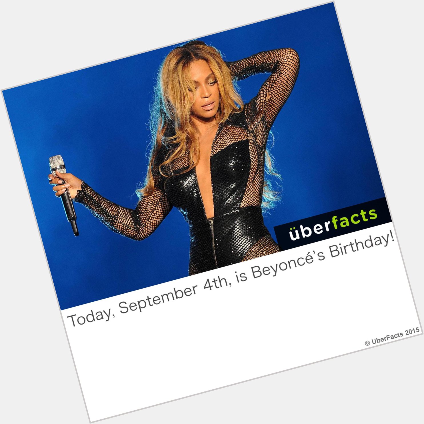 Happy Birthday Beyoncé! 