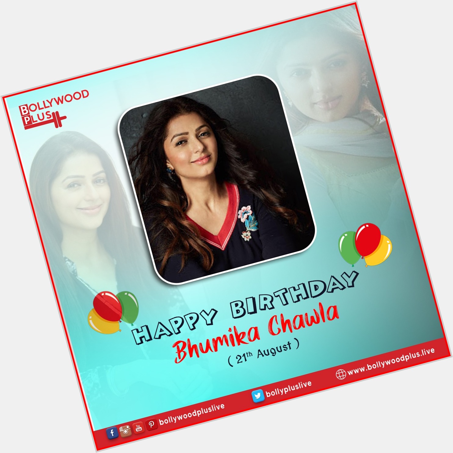 Happy Birthday Bhumika Chawla    