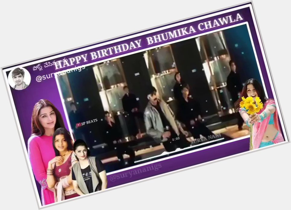 Happy Birthday Bhumika Chawla
Wishes From PSPK fans 