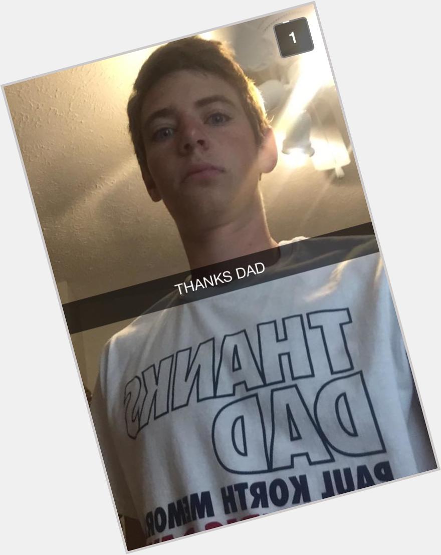 Happy Birthday Scrate O!!! You can officially watch PG-13 movies!! Don\t get too chocolate wasted today big boy 
