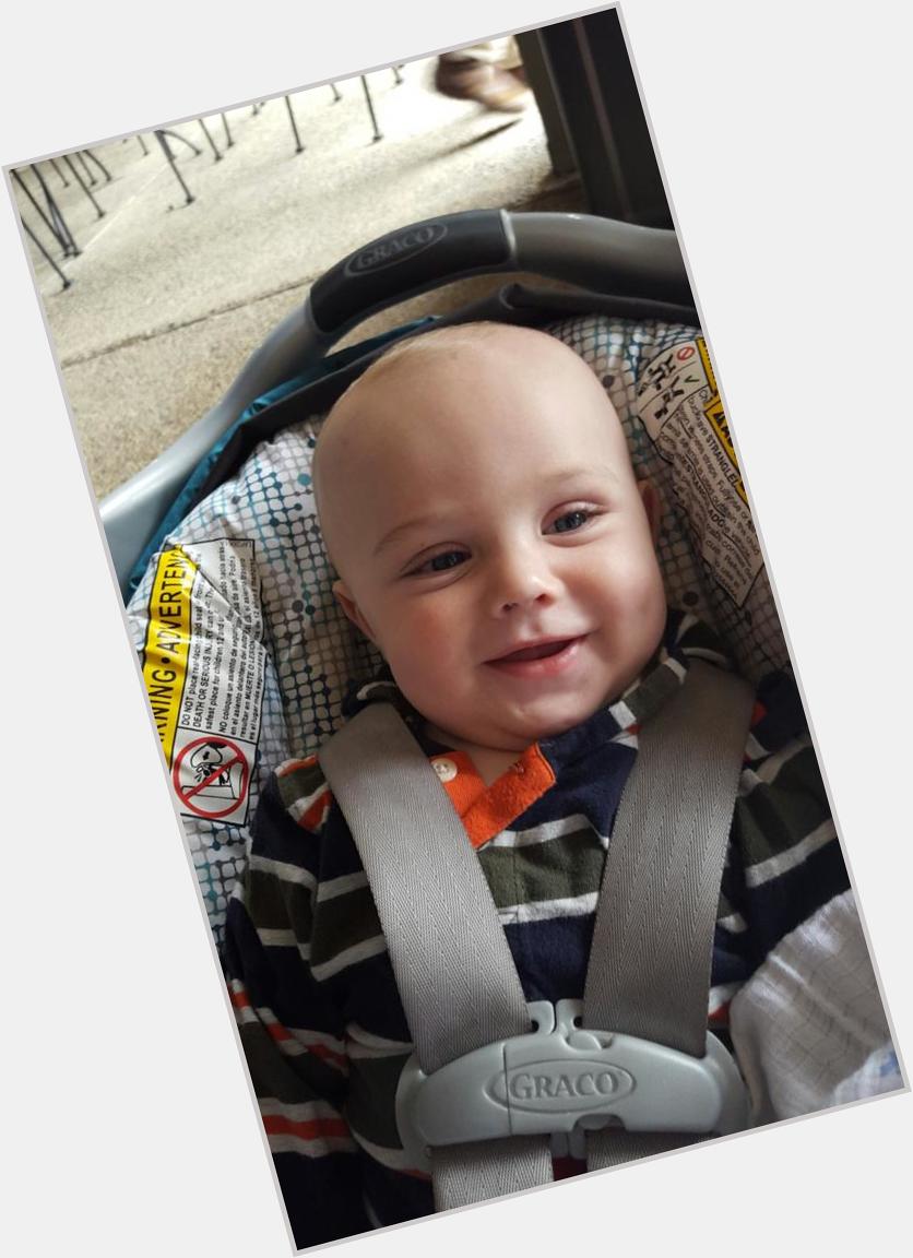 HAPPY 1ST BIRTHDAY TO THIS BIG BOY!   