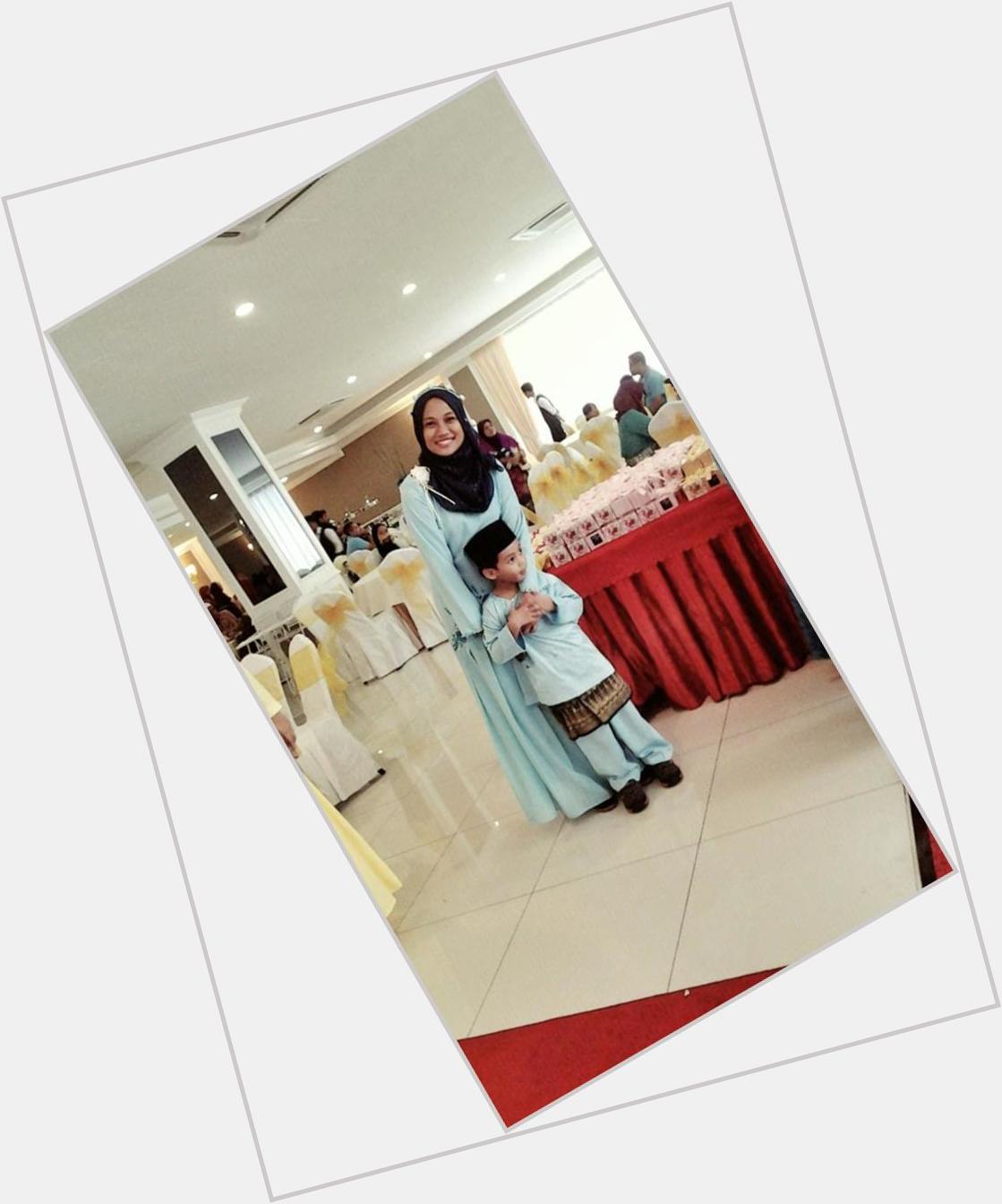 Happy birthday big boy alahai besar dah izz, nana love you Muhammad izz nuaim   