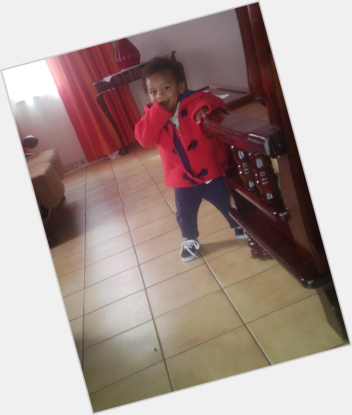 Our big boy is 1 years old today Happy birthday keanan    