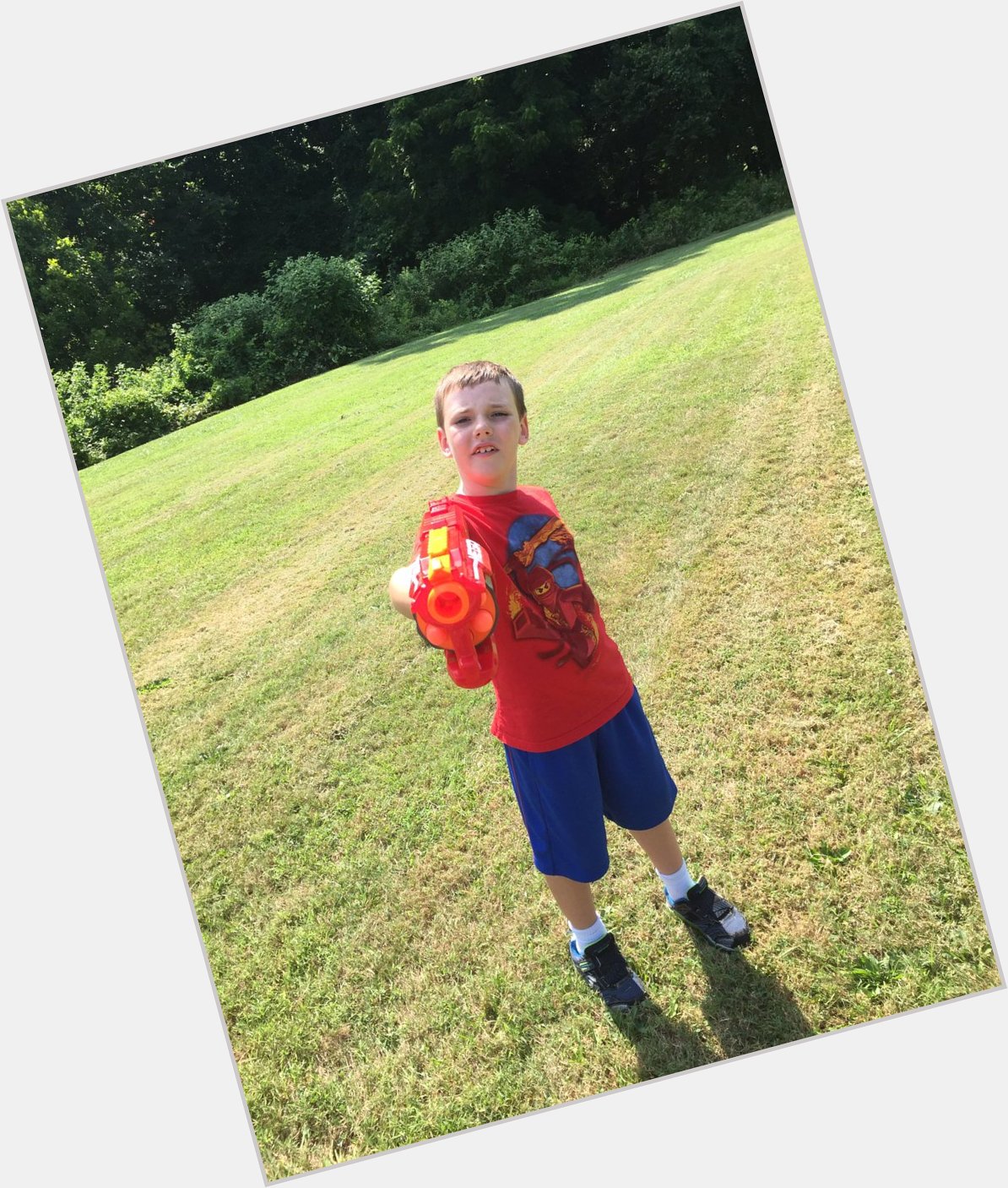 HAPPY BIRTHDAY TO MY BIG BOY CC!! 8 years old today! We love you!! 