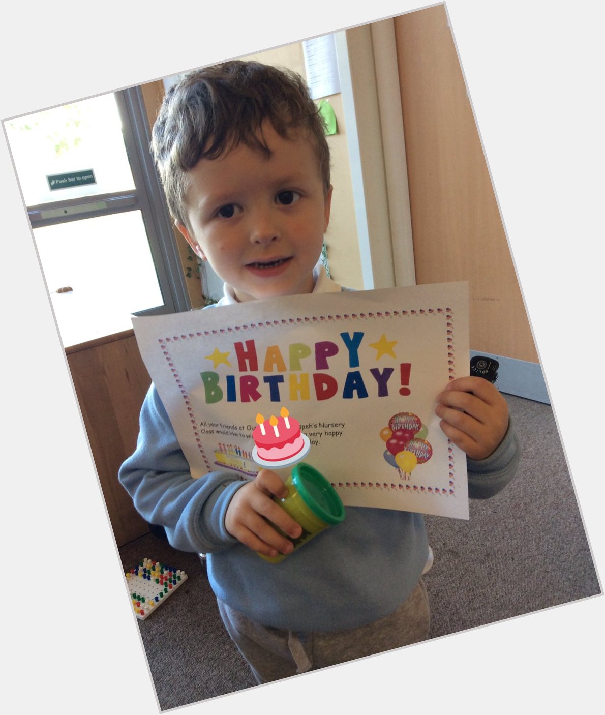 Happy birthday to our big boy    we hope you had a super day 