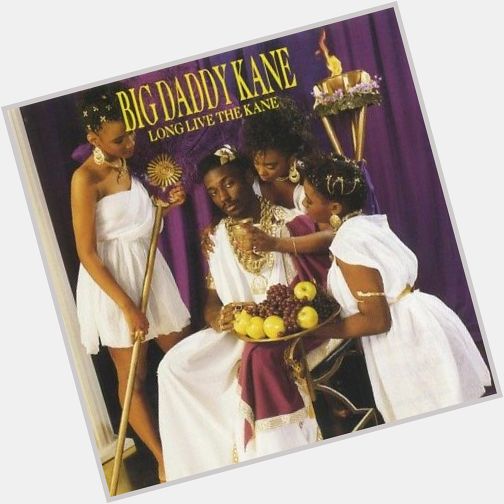 Happy birthday Big Daddy Kane, I love the artwork on your 1988 album 