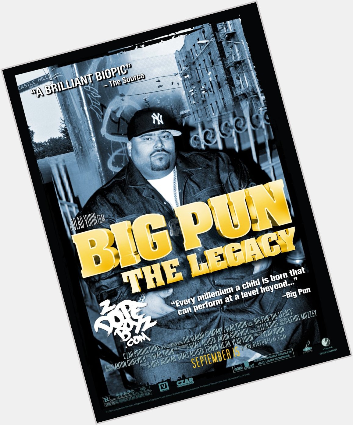 Shouts to for providing the mix  And check out BIG PUN THE LEGACY on iTunes. 