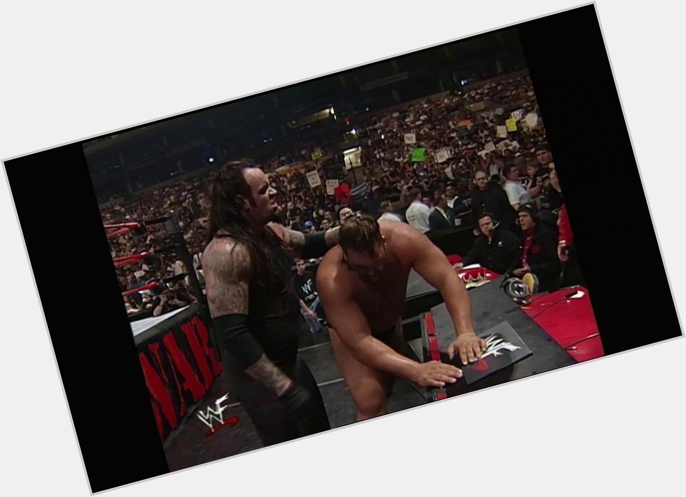 Why do they call him THE BIG SHOW? Because of moments like THIS...

Happy Birthday, 