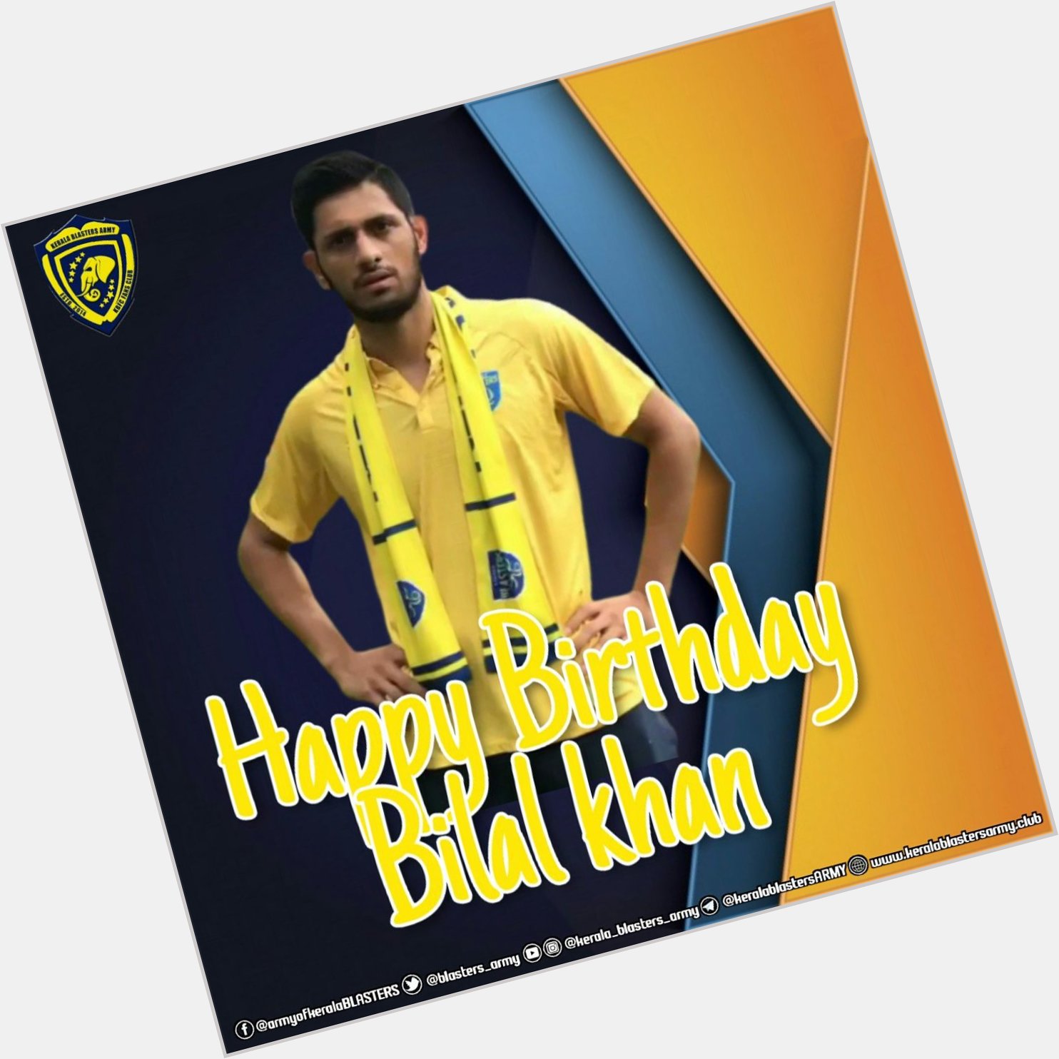 Happy Birthday Bilal Khan
Wishing You a wonderful B\DAY   