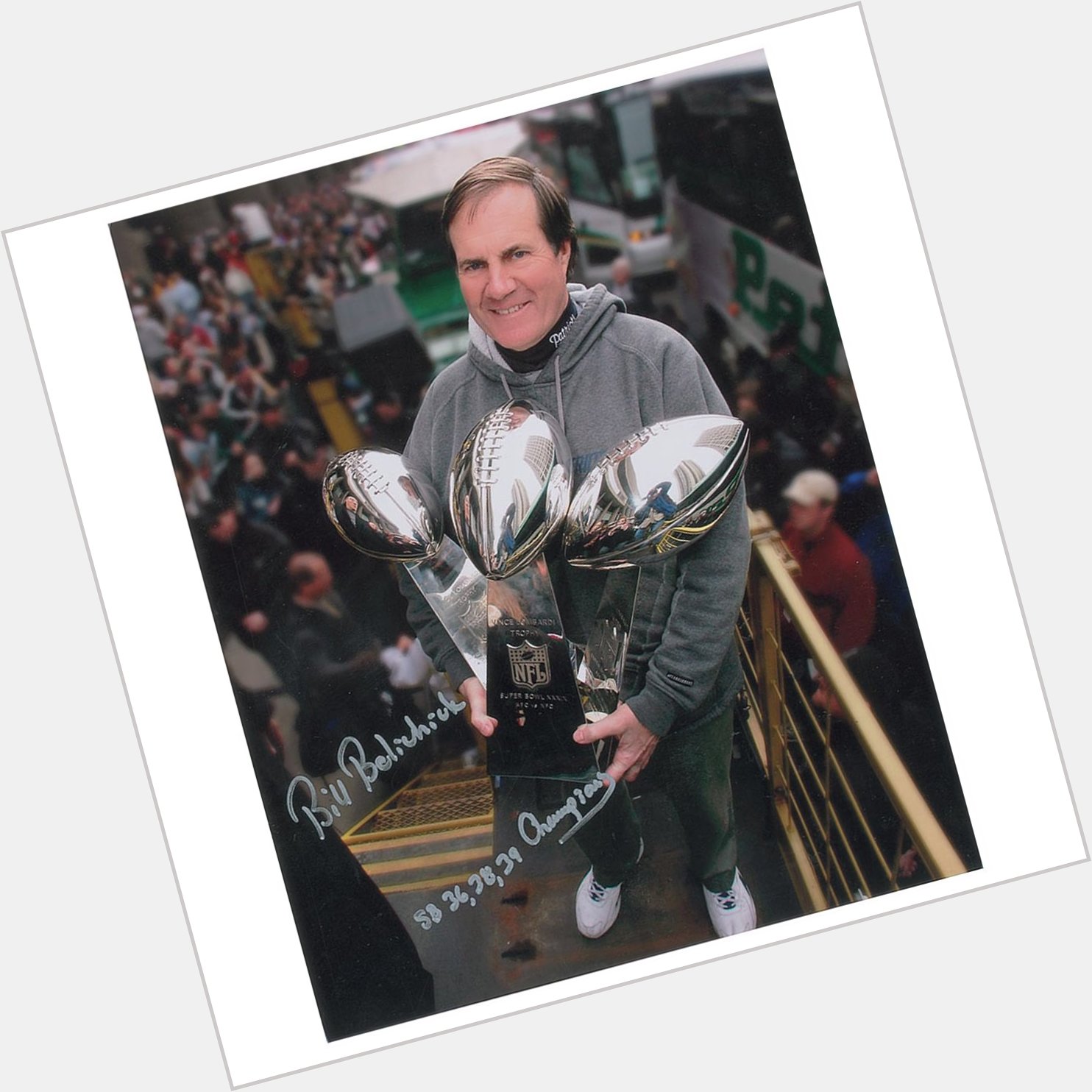 What can\t he do? Happy 65th birthday to the legend, Bill Belichick 