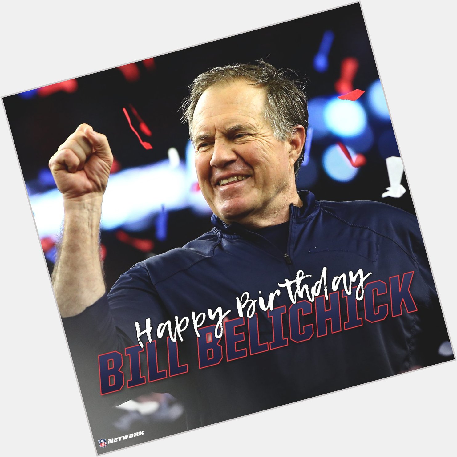 Happy birthday to HC Bill Belichick! 