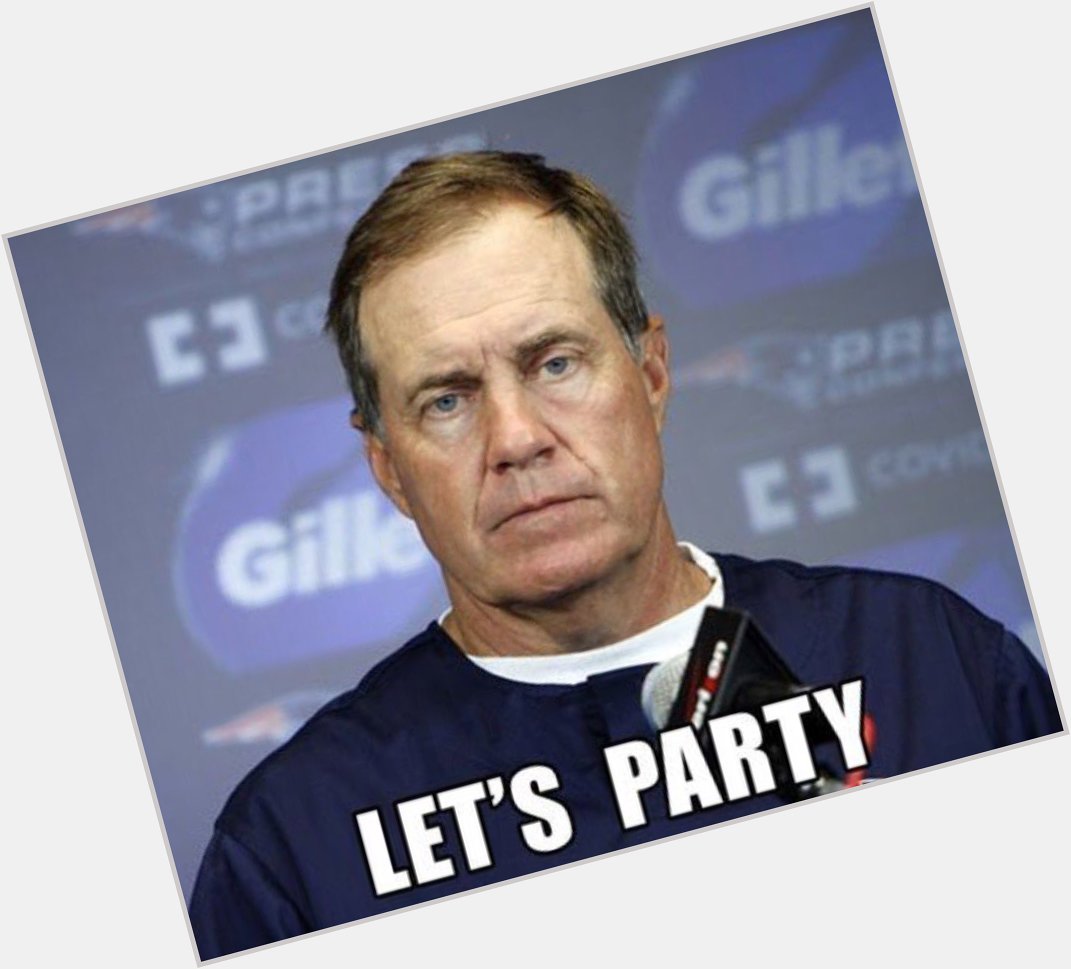 Happy 65th birthday to the greatest football coach of all-time, Bill Belichick. 