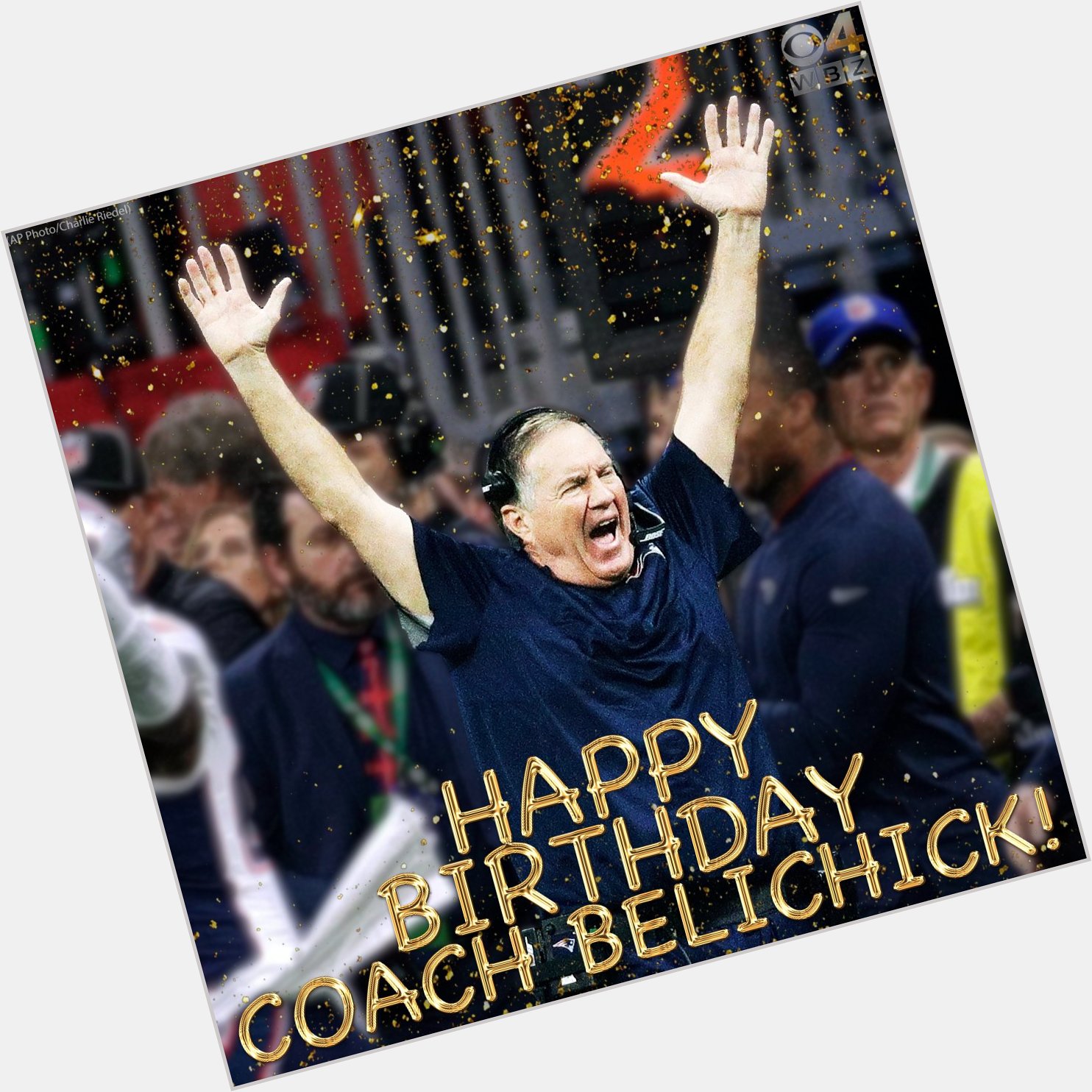 Happy birthday to coach Bill Belichick - 69 years old today! 