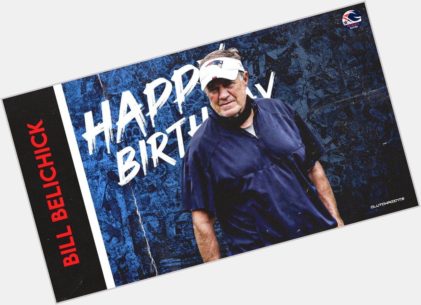 Patriots Nation, let\s all greet our GOAT Coach in Bill Belichick a happy 69th birthday!  