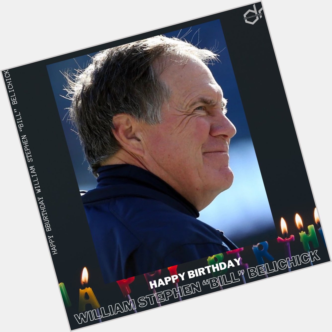 Another GOAT celebrates a birthday today.

Happy 69th to head coach, the great Bill Belichick.  