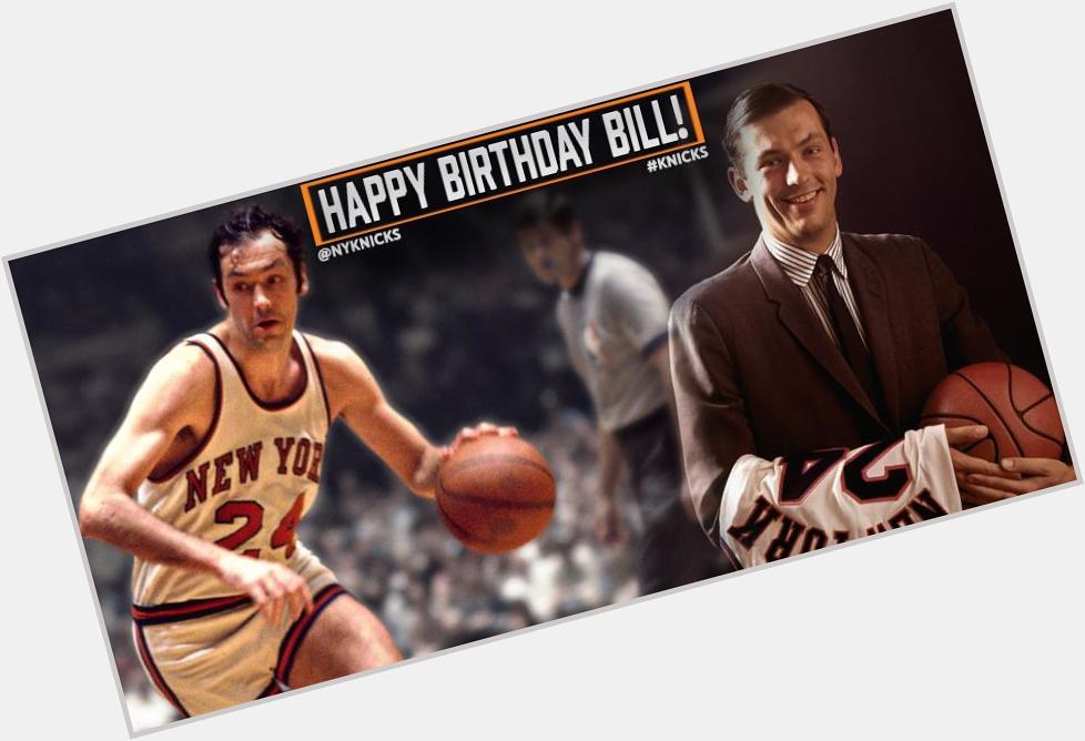 Join us in wishing legend Bill Bradley a happy birthday!

 