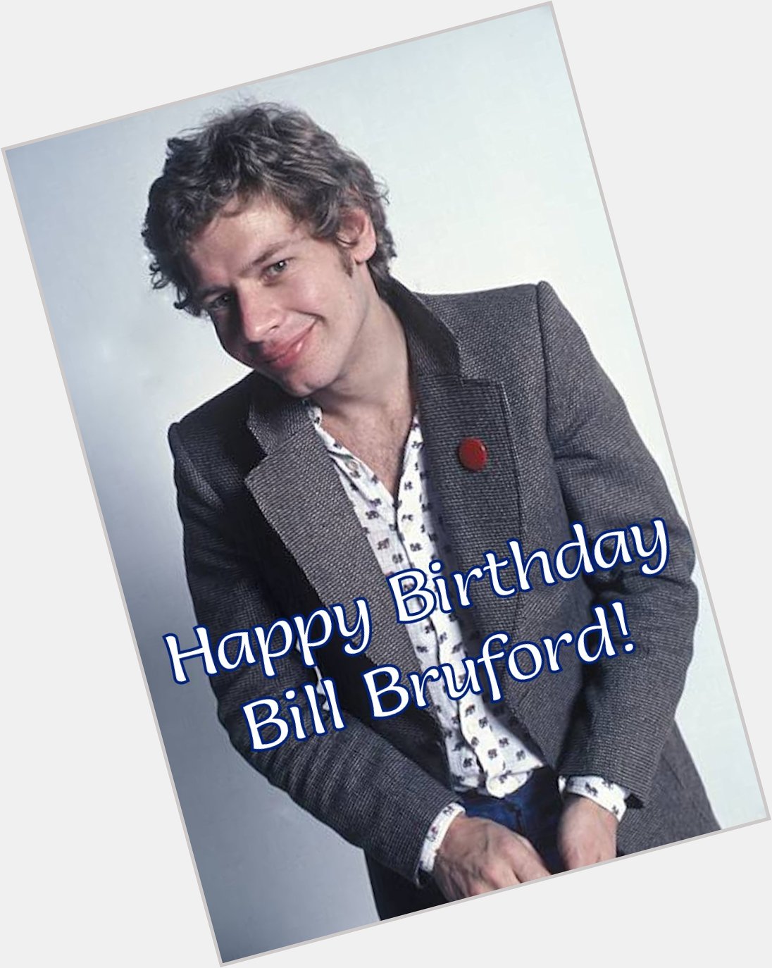 Happy Birthday, Bill Bruford! 