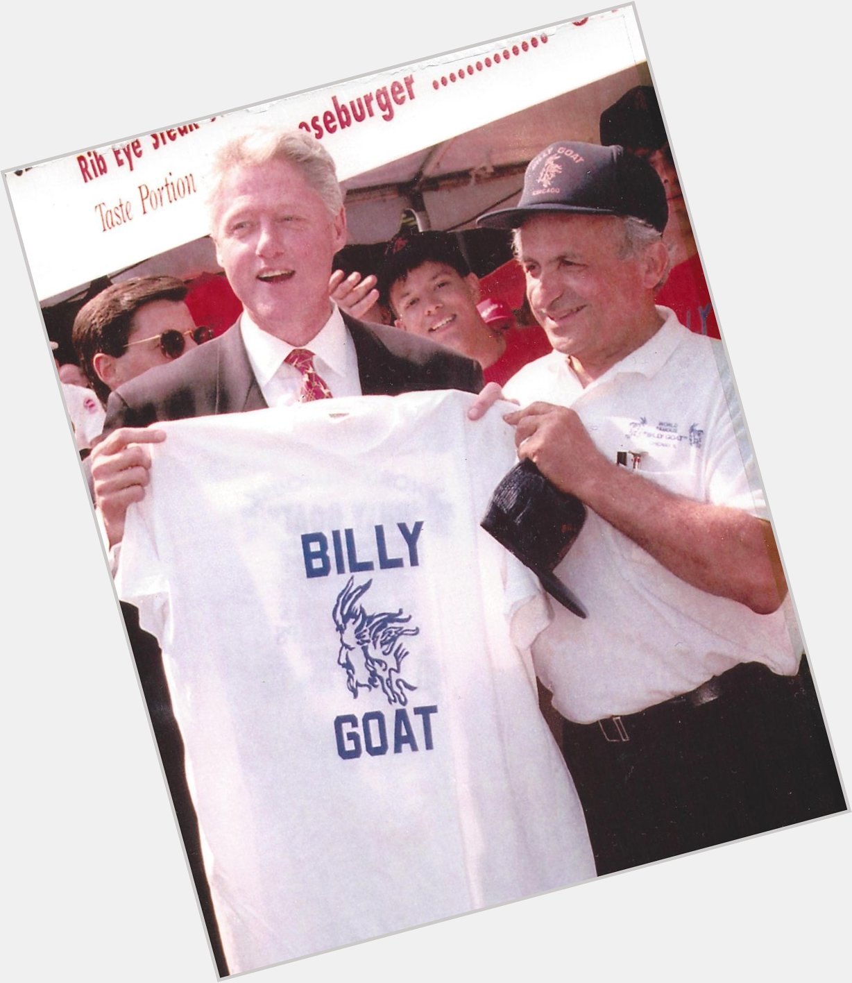 From one Old Goat to another:
Happy  birthday to Bill Clinton! 