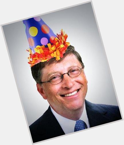 Happy Birthday Bill Gates. 