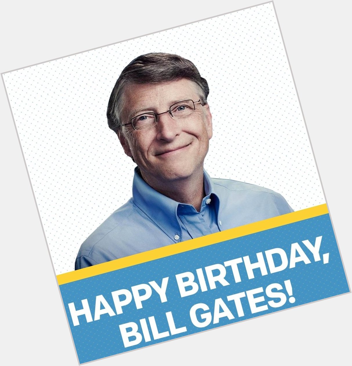  1955: Co-founder of Bill Gates was born. Happy birthday 