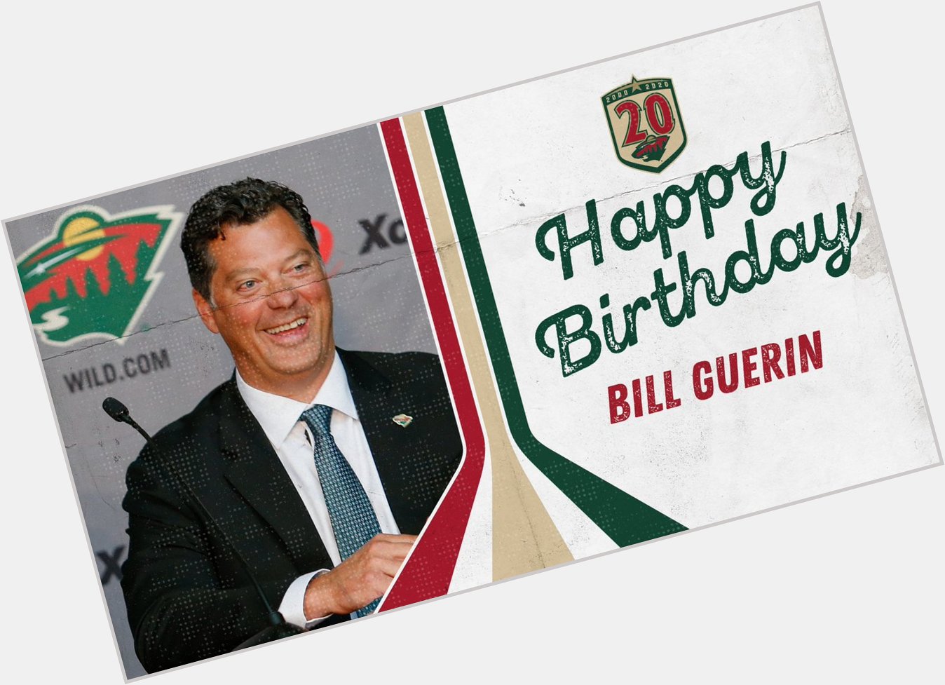 Happy birthday to GM Bill Guerin! 
