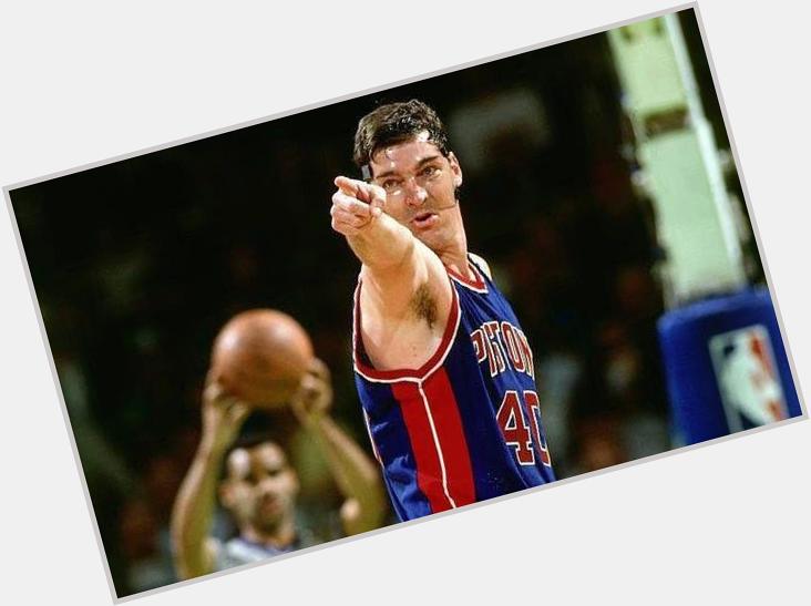 Happy birthday to O.G. bad boy, Bill Laimbeer! (Anyone think this guy could use a hug?) 