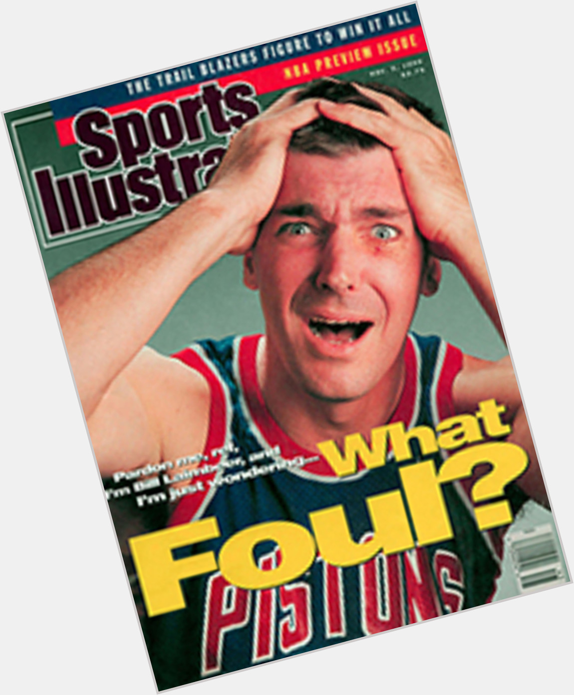 Happy Birthday Bill Laimbeer!

Give us an old SI Cover you like! 