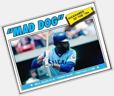 Happy 66th Birthday to \"Mad Dog\" Bill Madlock. 4x N.L. batting champ!     