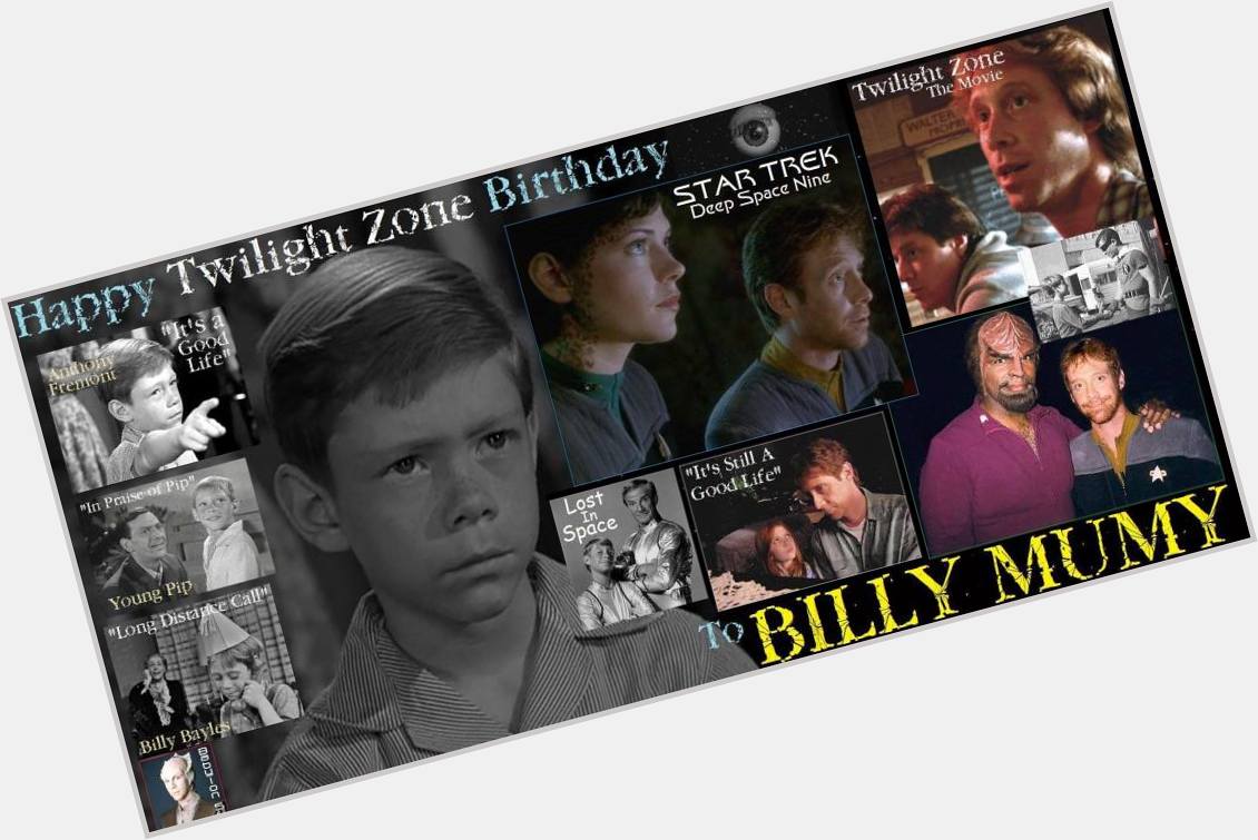Happy birthday Bill Mumy, born February 1, 1954.  