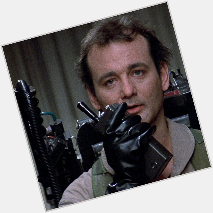 He aint afraid of no ghosts! Happy 64th Birthday to the original "Ghostbuster", Bill Murray. 