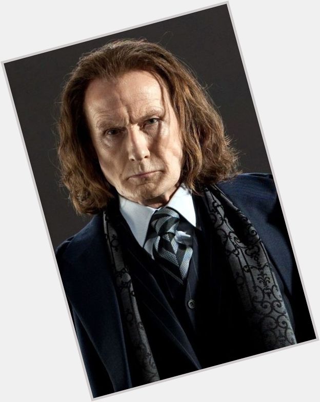 Happy 65th Birthday, Bill Nighy! He played Minister of Magic Rufus Scrimgeour in Deathly Hallows: Part 1. 