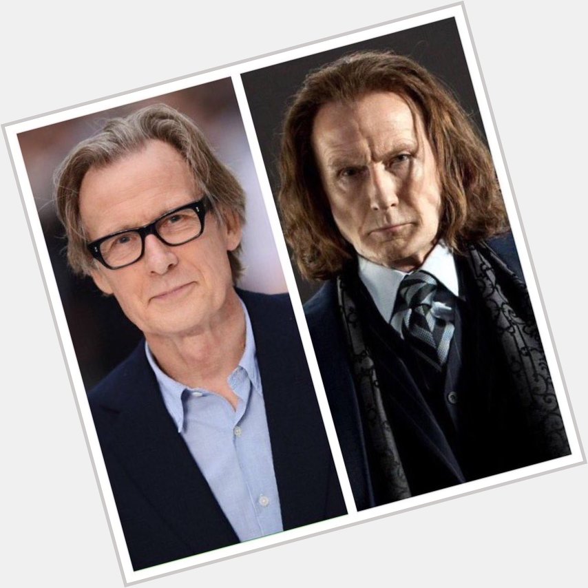 December 12: Happy Birthday, Bill Nighy! He played Minister for Magic Rufus Scrimgeour in the films. 